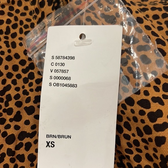 Urban Outfitters Hanna Cheetah Babydoll Dress XS - Picture 3 of 4